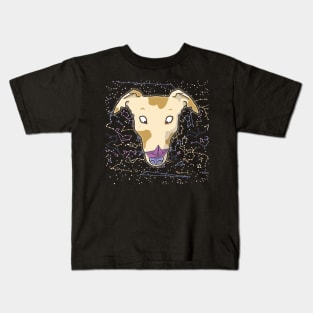 Hey space greyhound, you have something on your nose! Kids T-Shirt